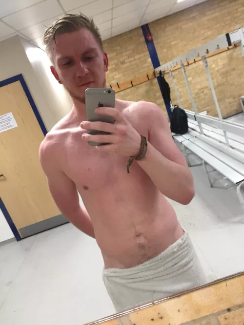 Out of the shower