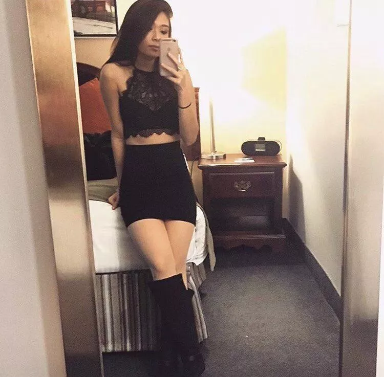 Outfit for a night out.