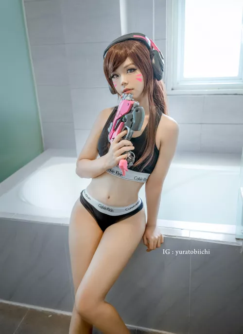 Overwatch D.va (bathtub) by Yuratobi
