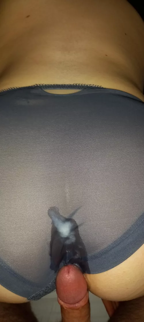 Panties are for cumming on