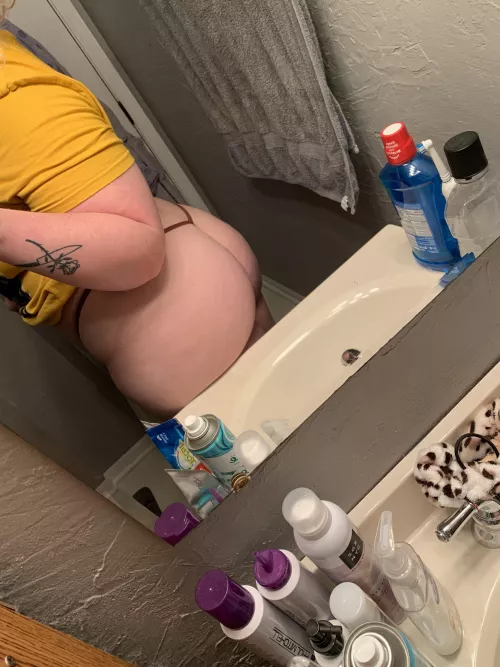 panties so tiny i might as well not be wearing any