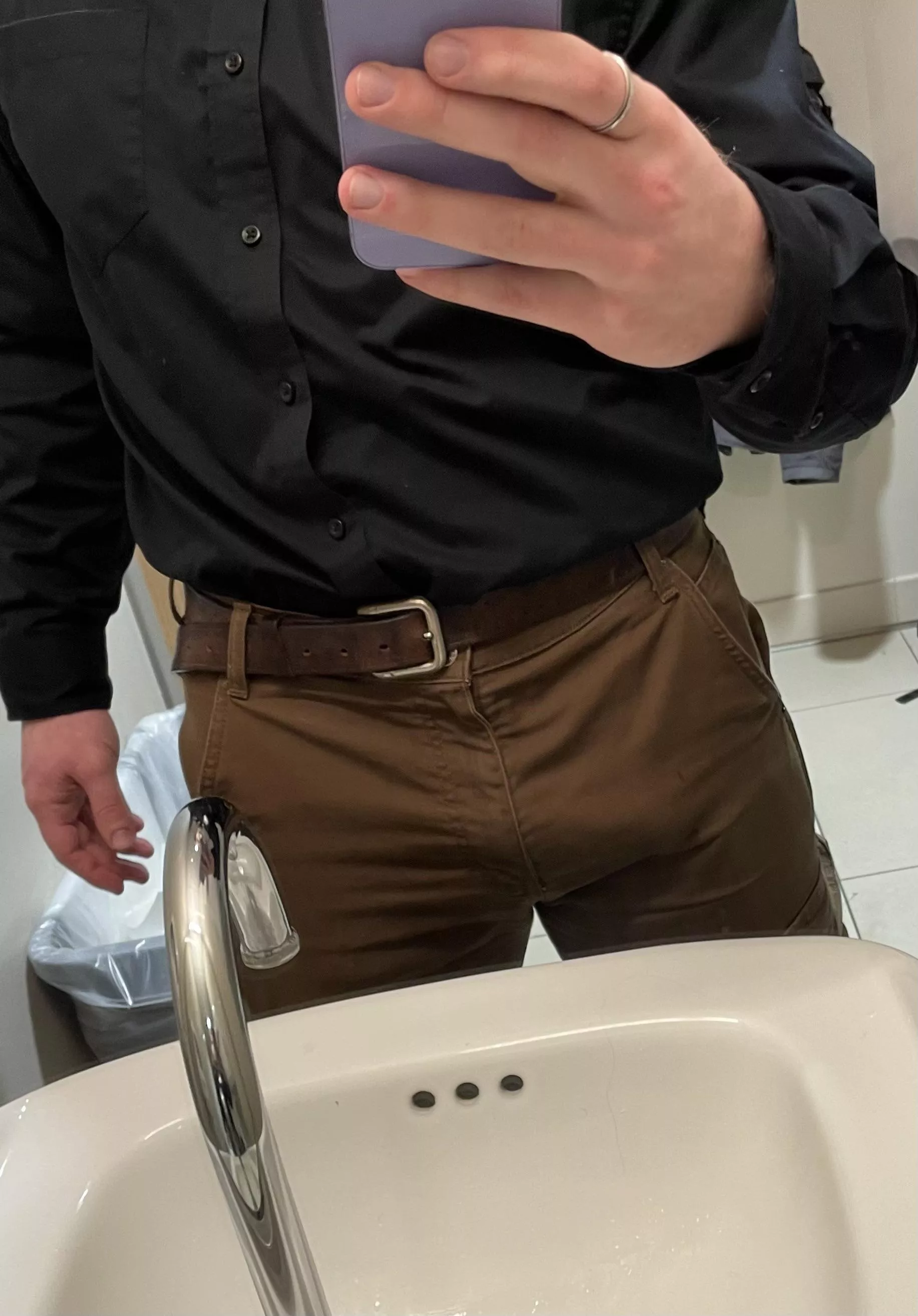 Pants felt a little tight at work
