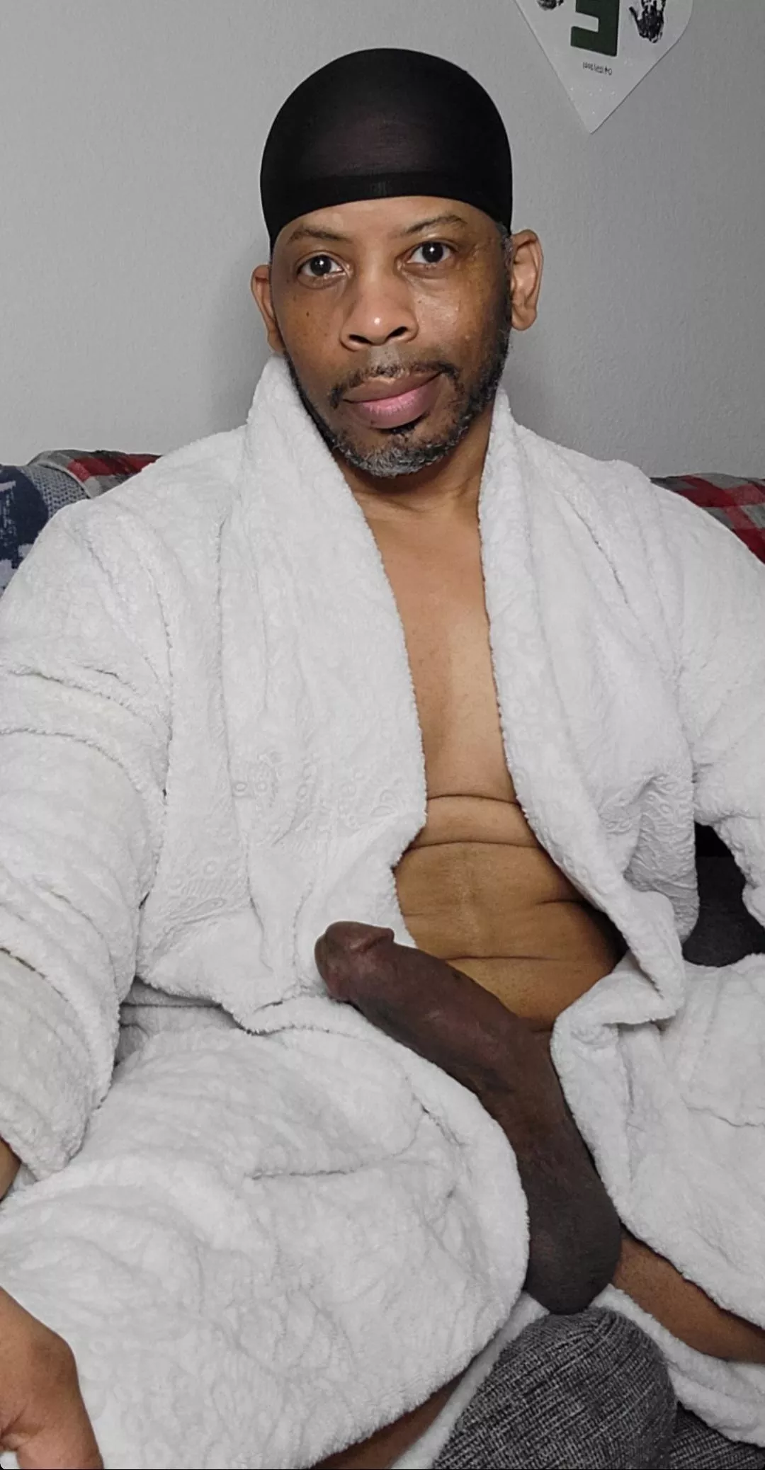 Pardon me, but I hope you don't mind me falling out of my robe? Pardon me, but I hope you don't mind me falling out of my robe?