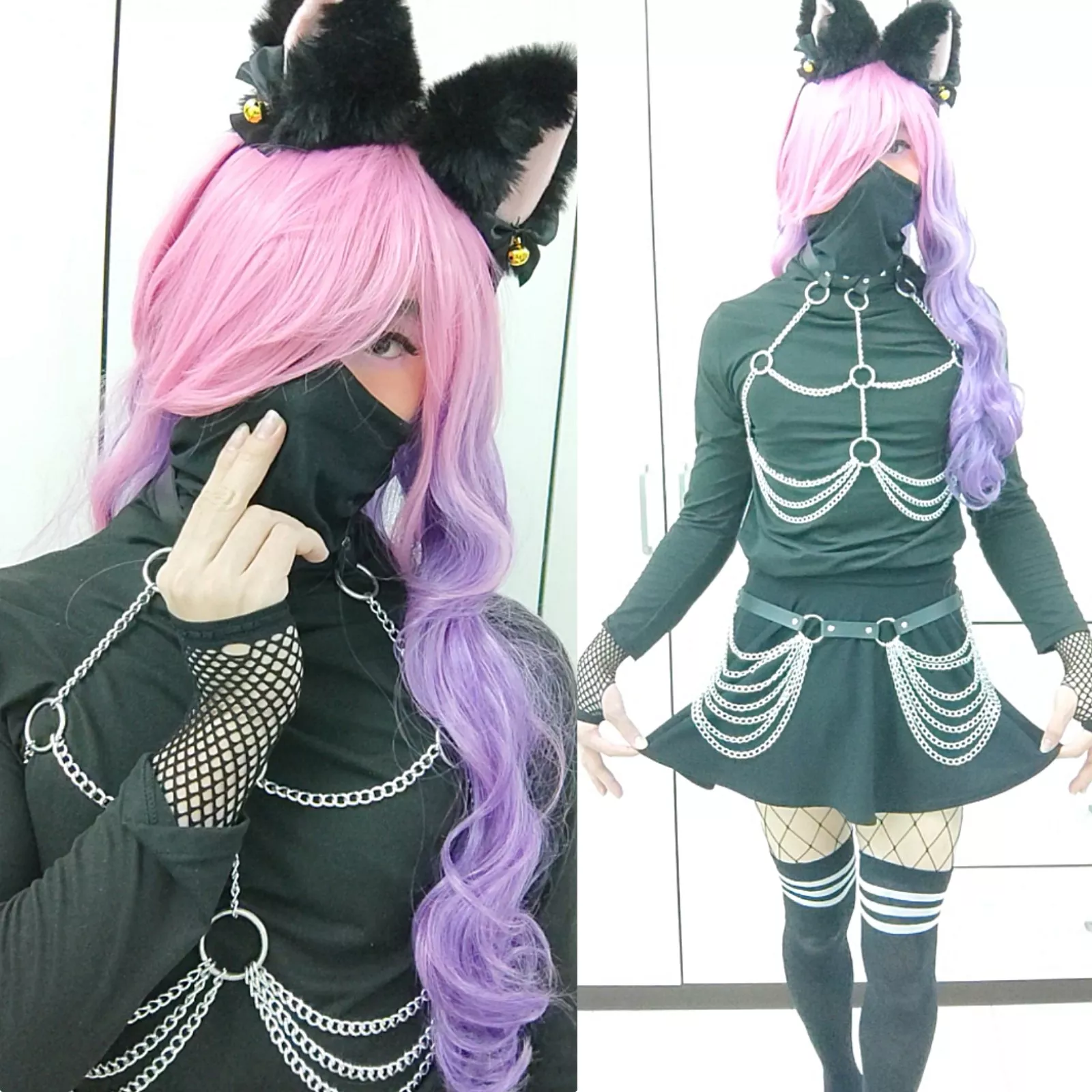 Pastel or Goth Catboy?💞🌈👉🏻👈🏻