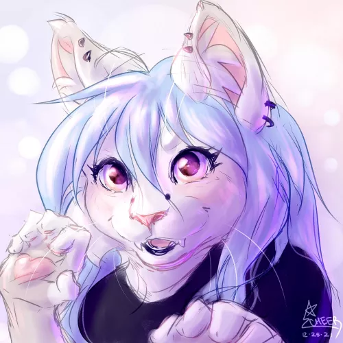 Paws Up! (Art by me)