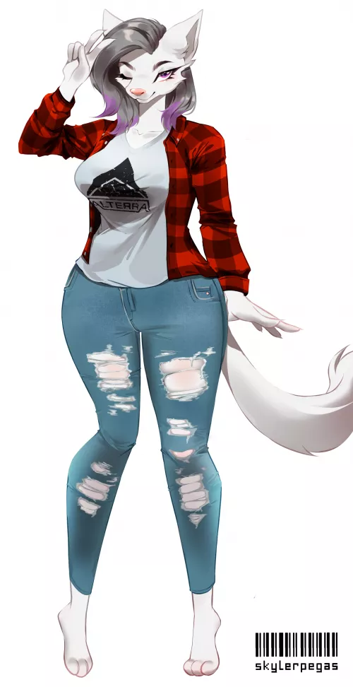 peace n.n ( art by me @SkylerPegas )