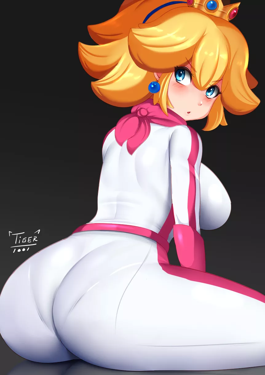 Peach Bikesuit Booty (Tiger1001) [Mario]