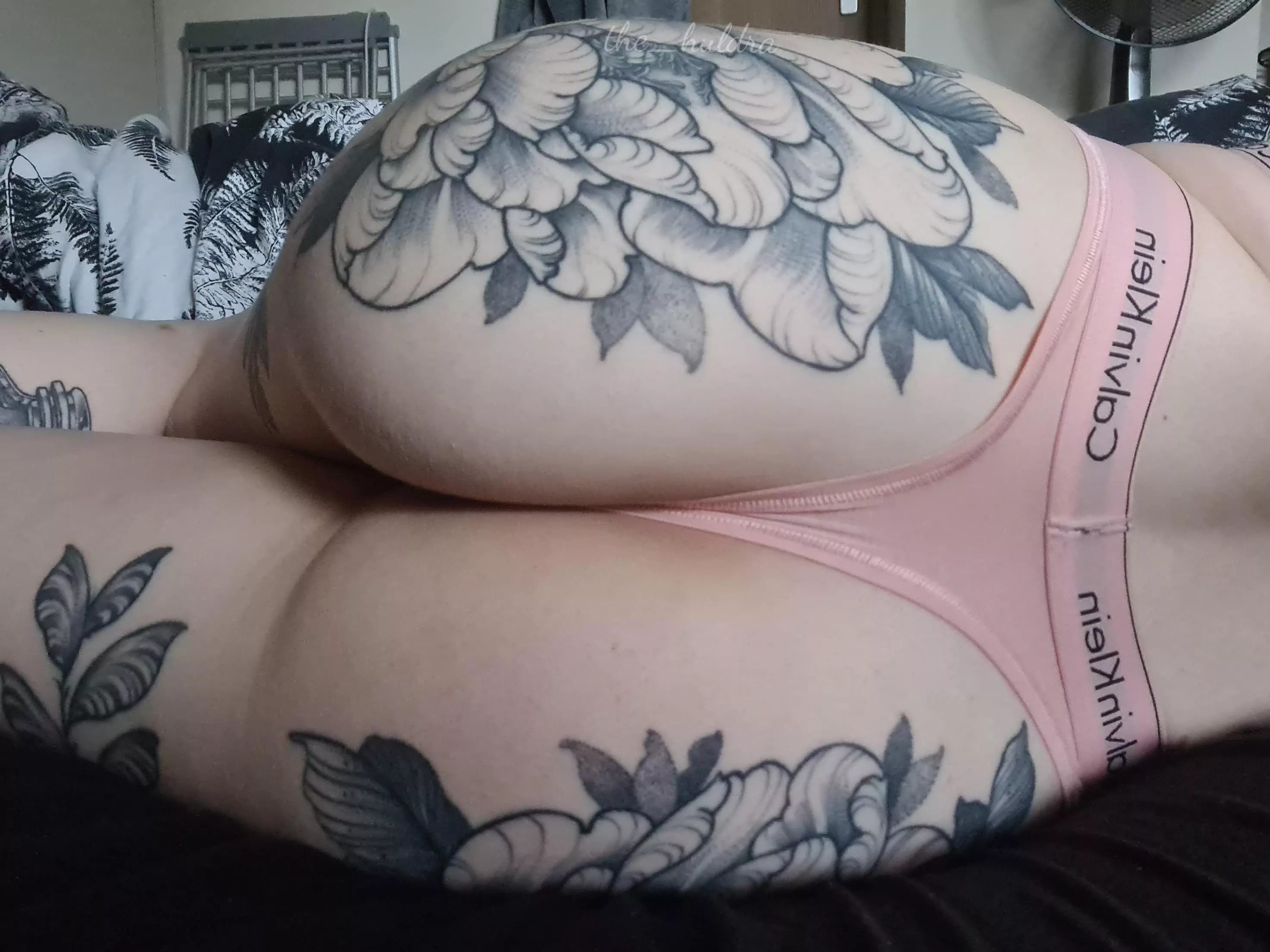 Peachy and tattooed what more could you want?