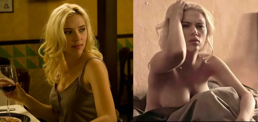 Peak Scarlett Johansson dressed/undressed