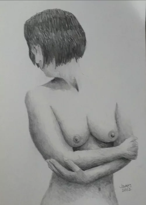Pencil drawing of Wokanni