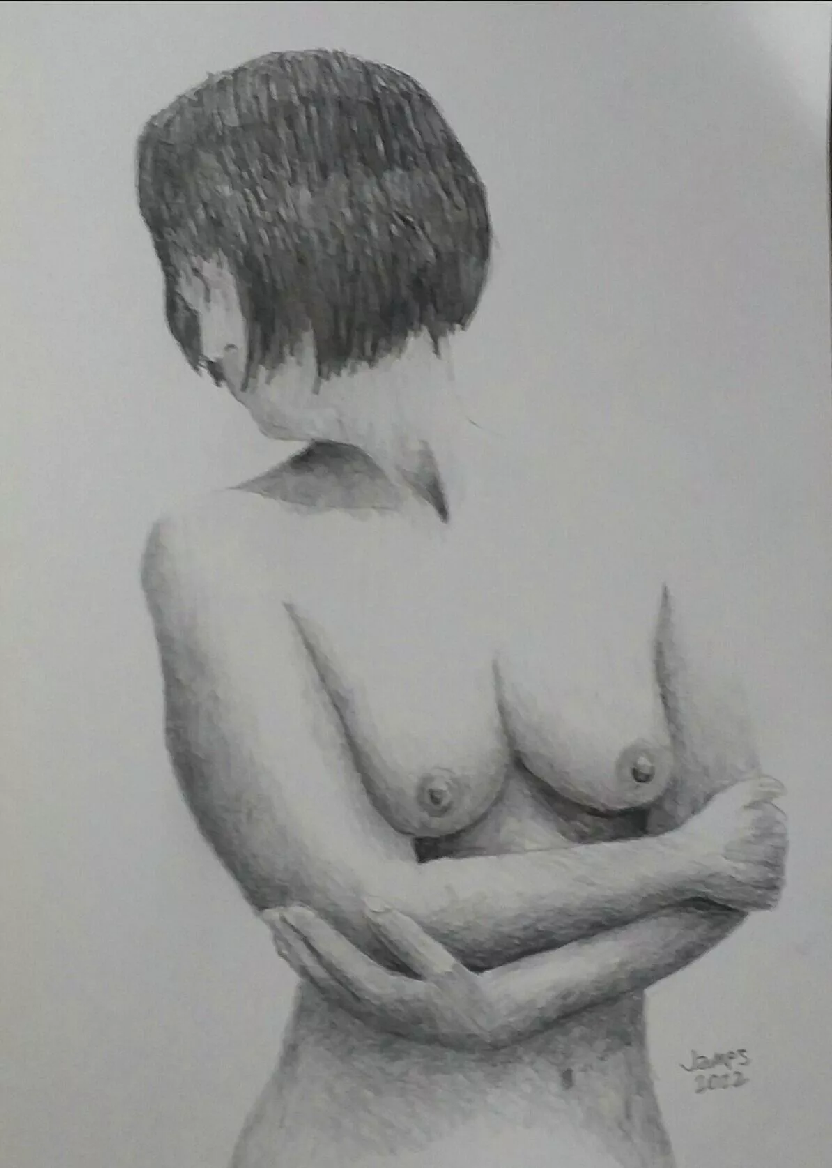 Pencil drawing of Wokanni