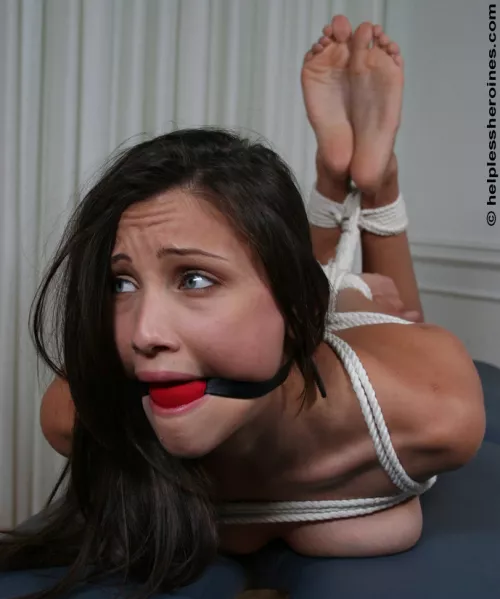 perfect girl perfectly tied