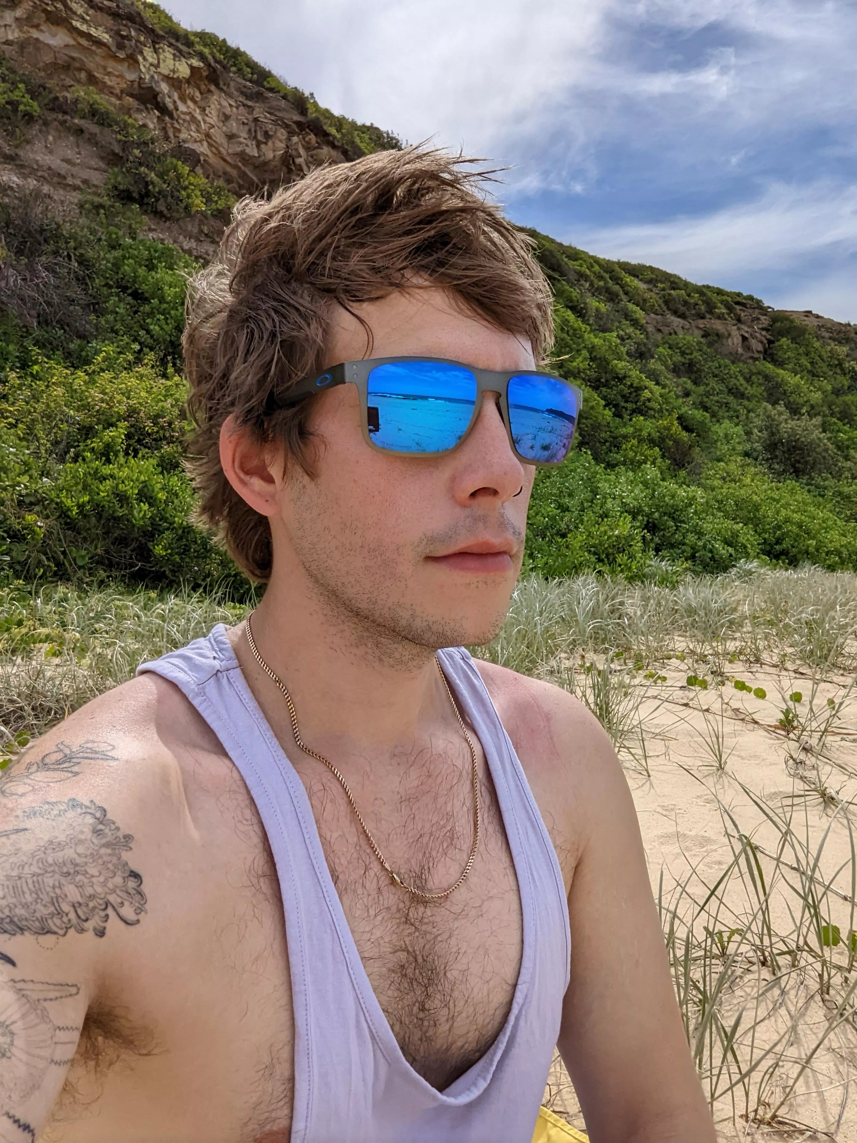 Perfect weather for a beach day