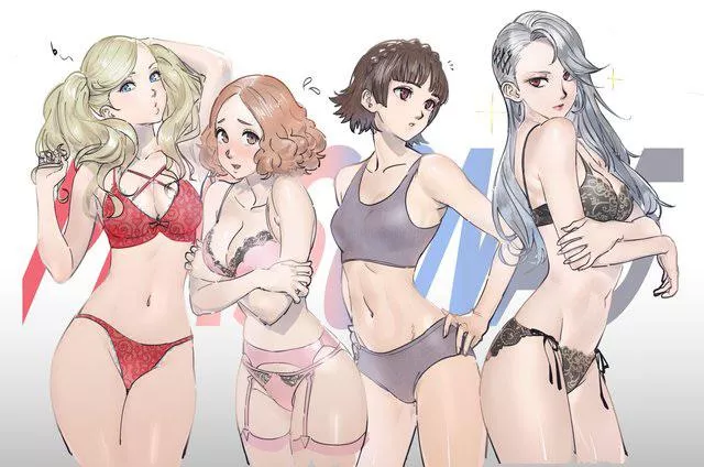 Persona 5 ladies.