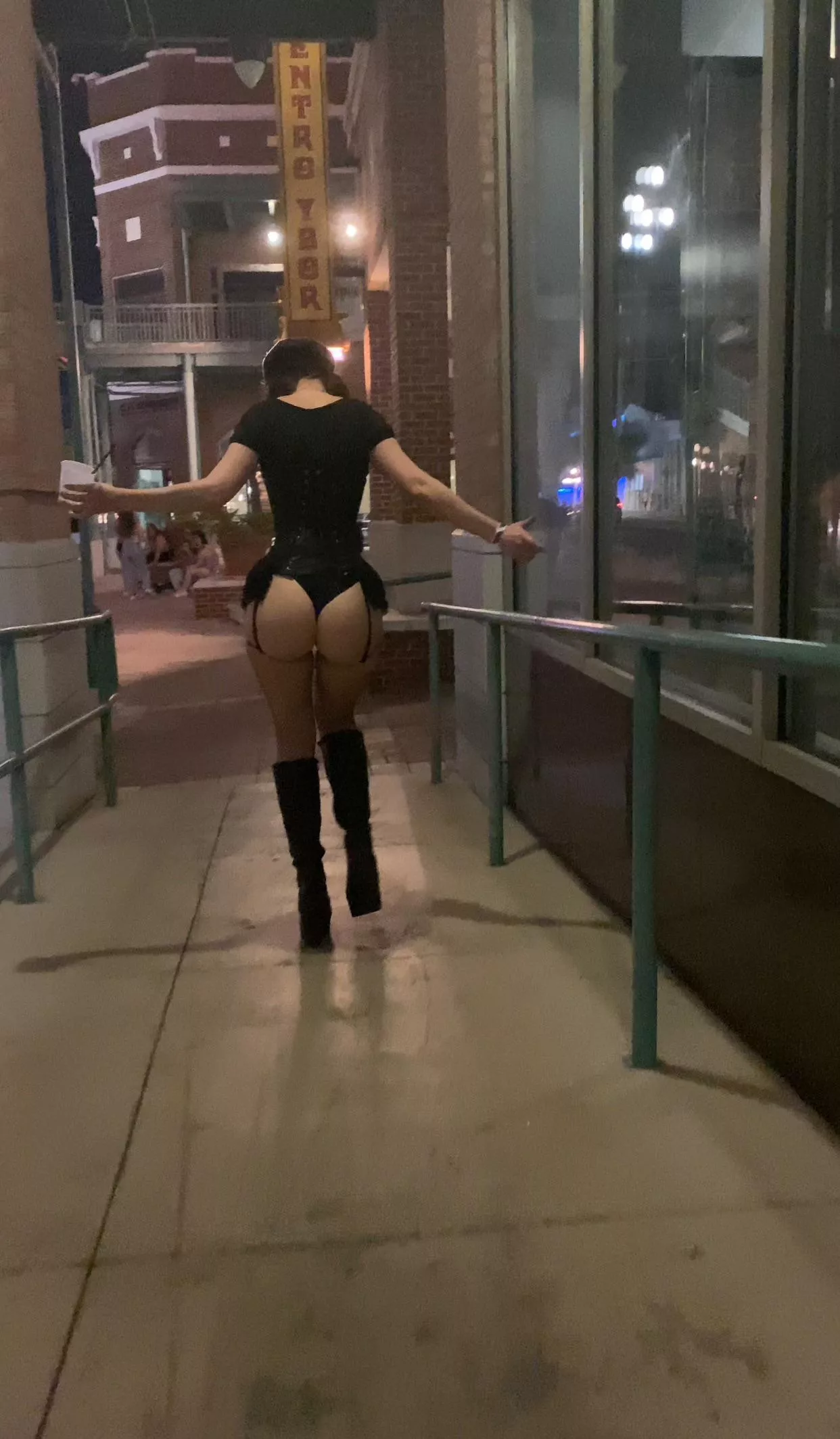 Photo caught of me from behind while I was out clubbing 😳 Photo caught of me from behind while I was out clubbing 😳