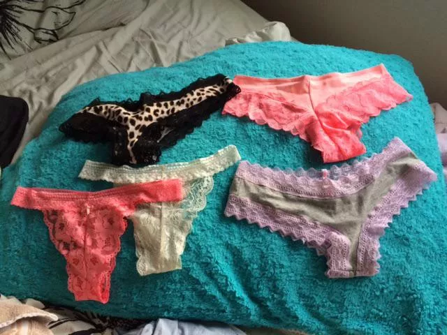 Pic from when stepdaughter went and bought some new panties. Of course I had to see what she got as soon as I could Pic from when stepdaughter went and bought some new panties. Of course I had to see what she got as soon as I could