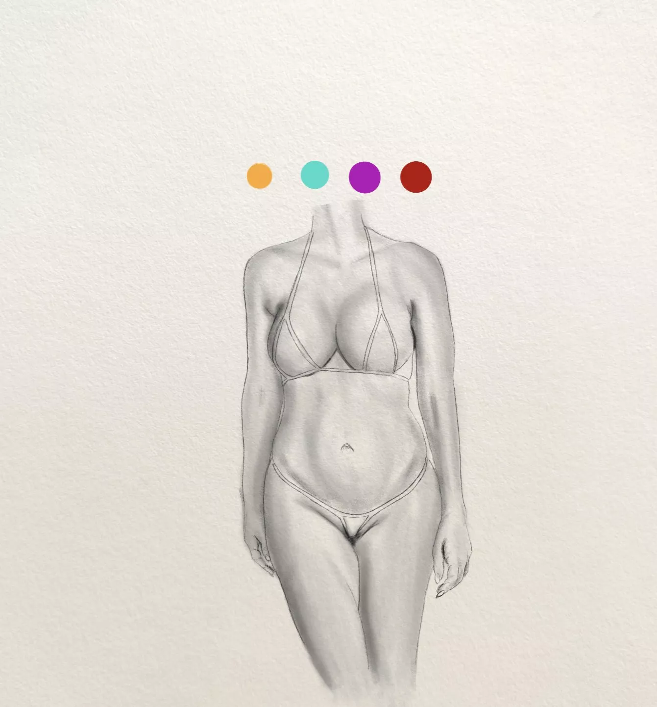 Pick a colour for this bikini 👙