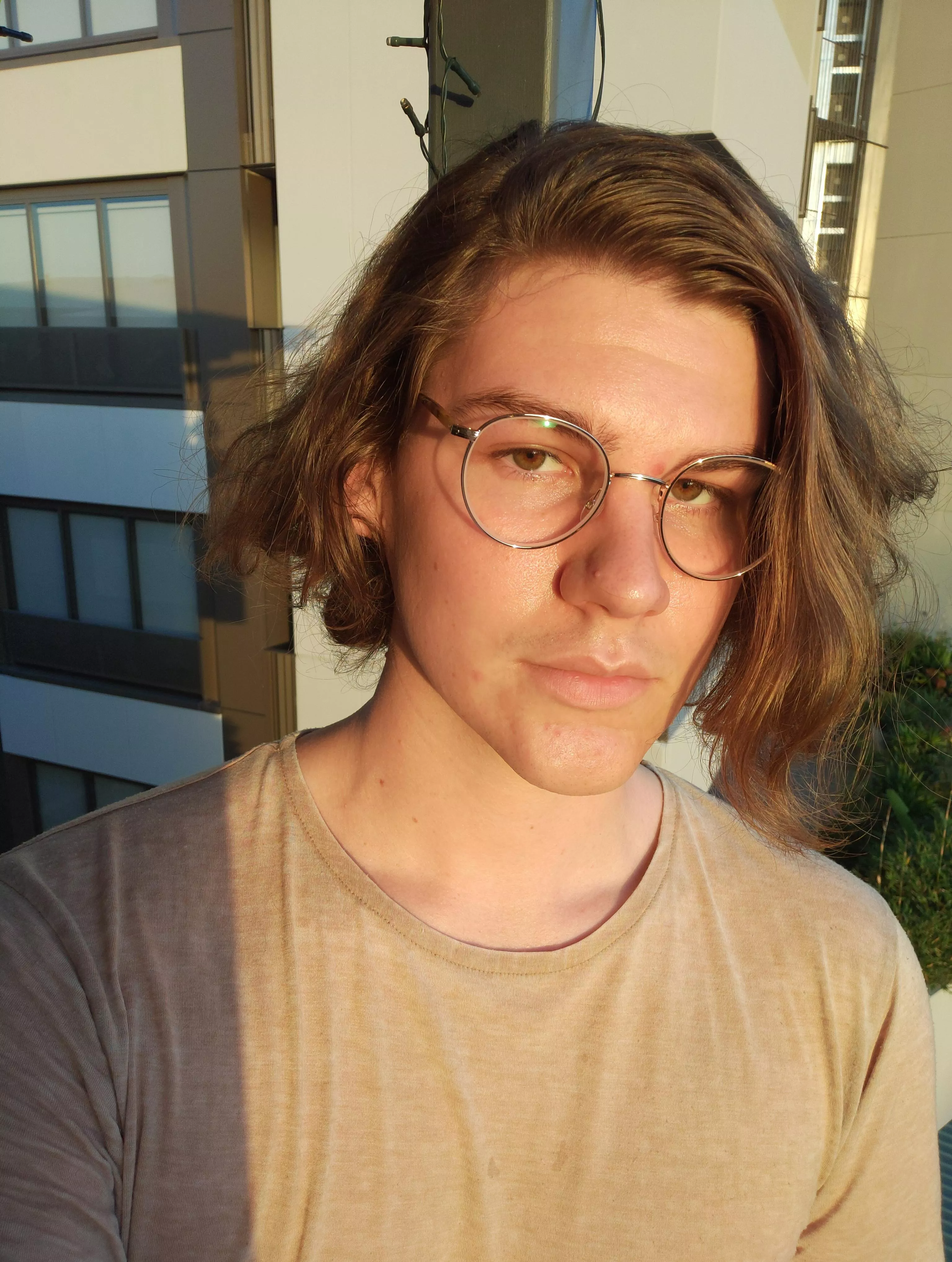 Picked up my first pair of glasses today and the world is looking crisp Picked up my first pair of glasses today and the world is looking crisp