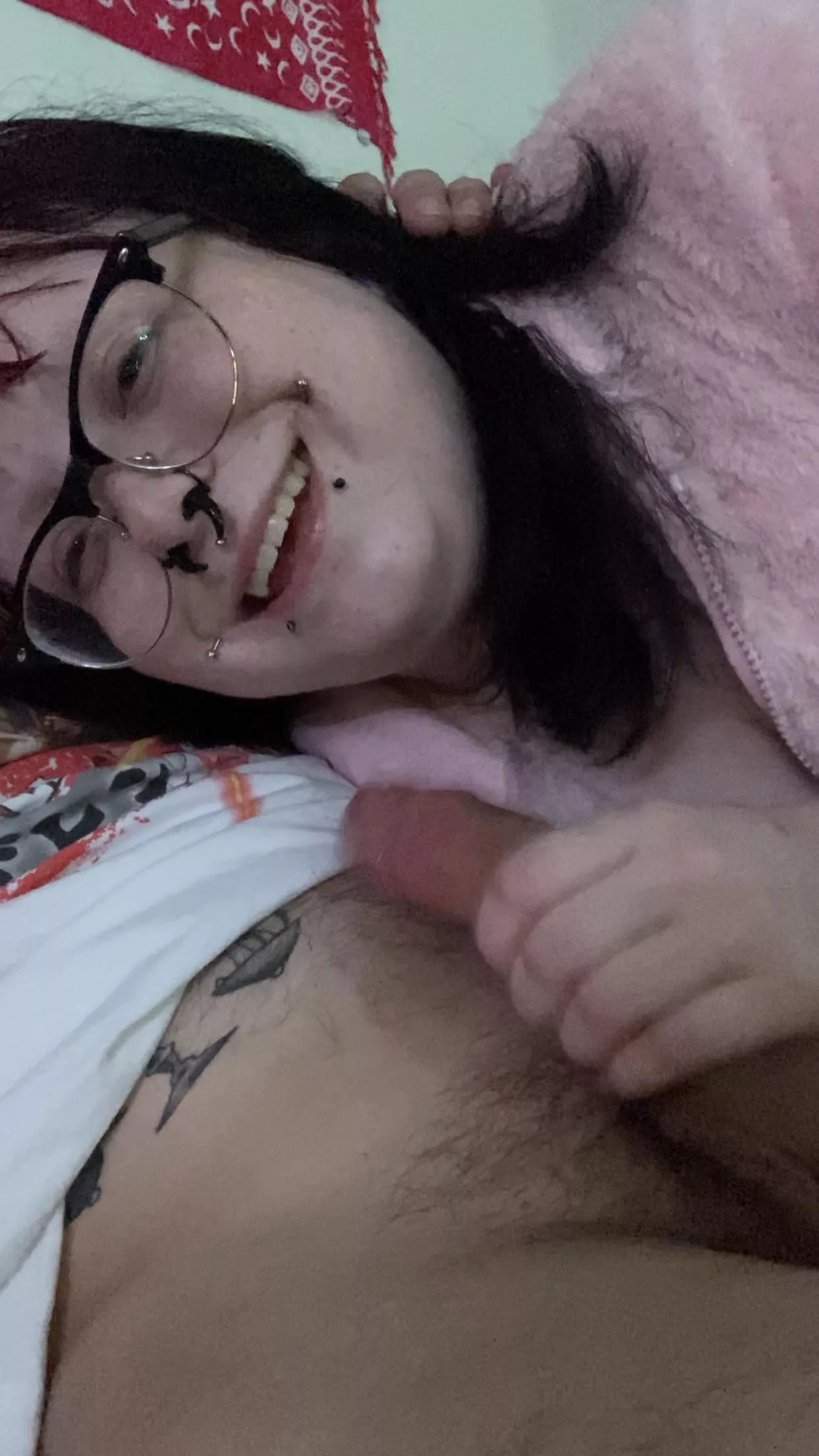 pierced girls giving hand jobs is the best