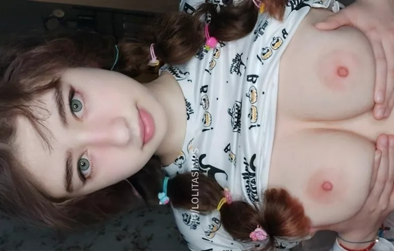 Pigtails... or handlebars? 😉