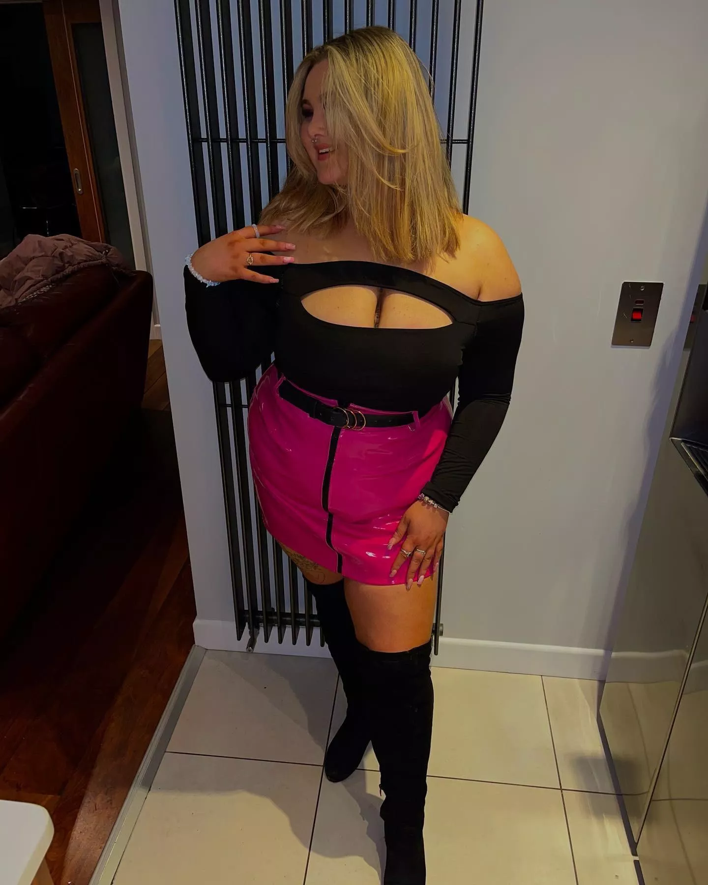 Pink barbie perfect body