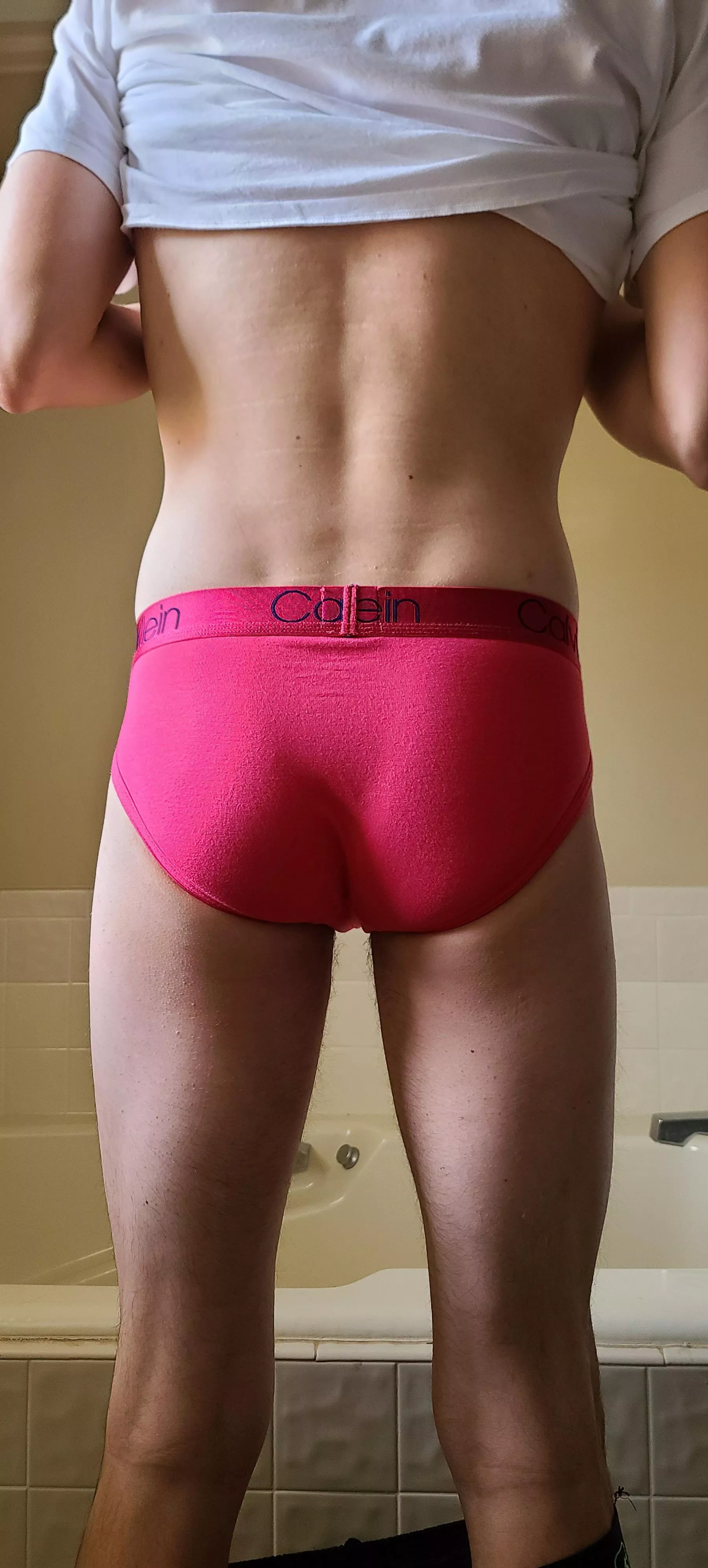 Pink briefs kind of day