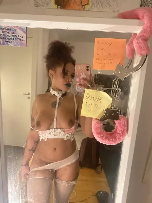 Pink + white