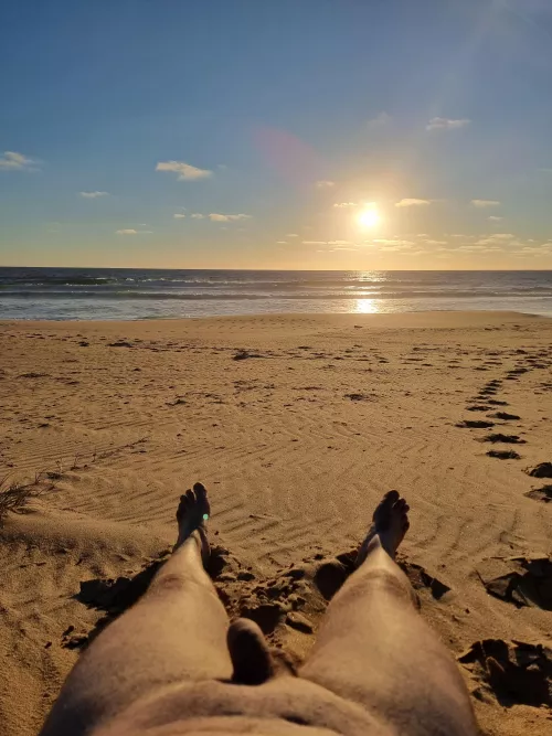 Pity the crowds had to leave before the beautiful sunset