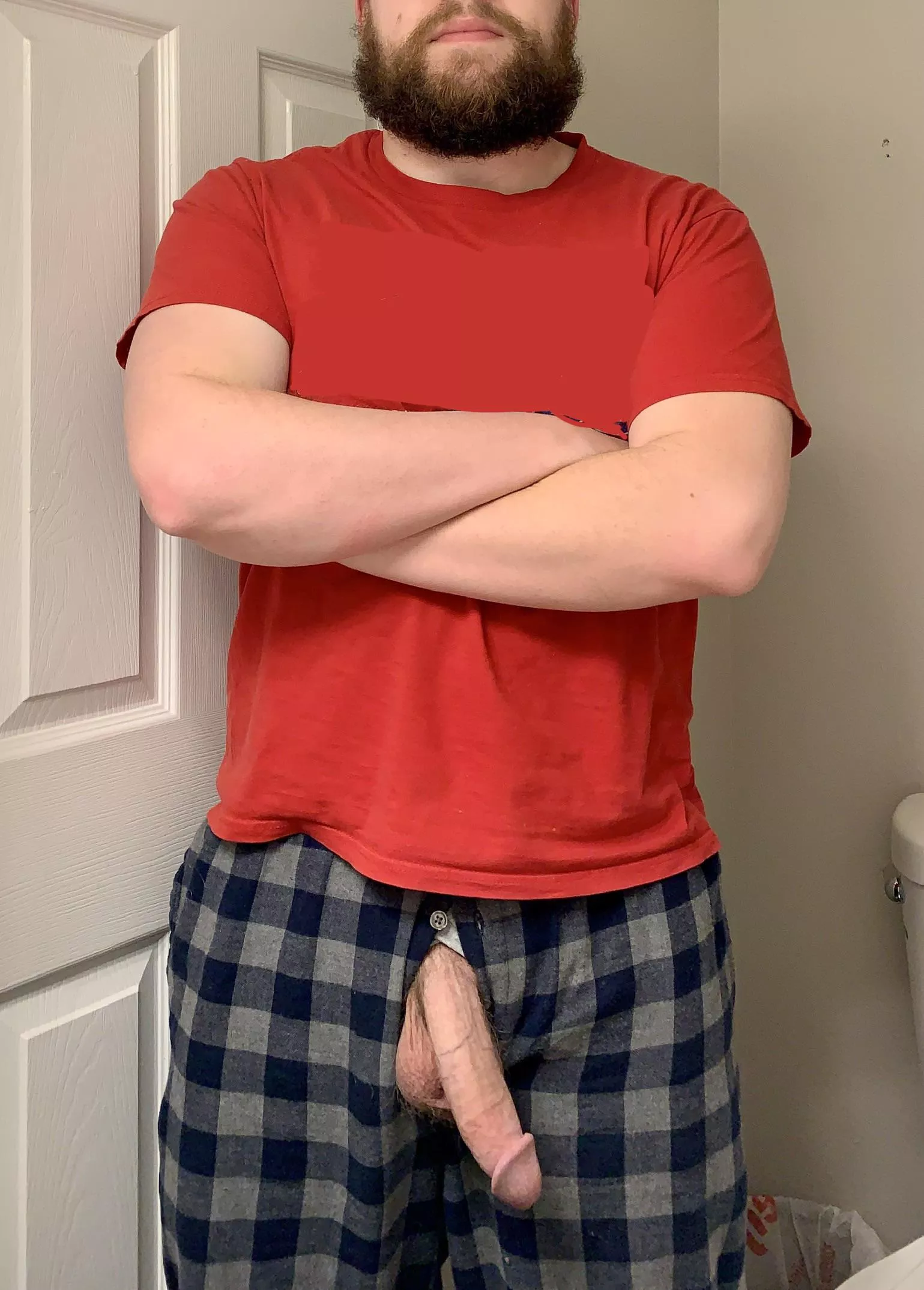 Plaid pajama pants are a classic dad move. [35]
