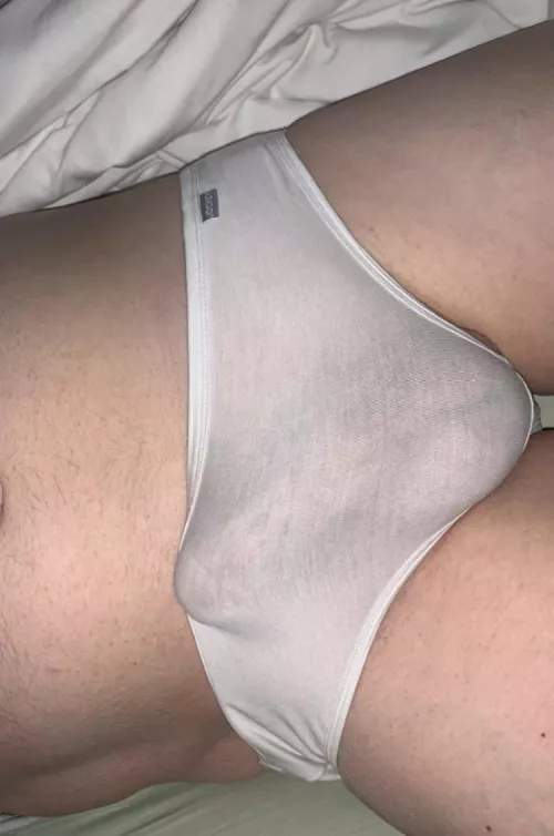 Plain panties are fine by me
