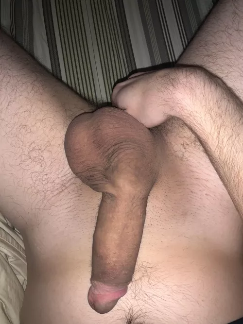 Play with my ass to get me hard