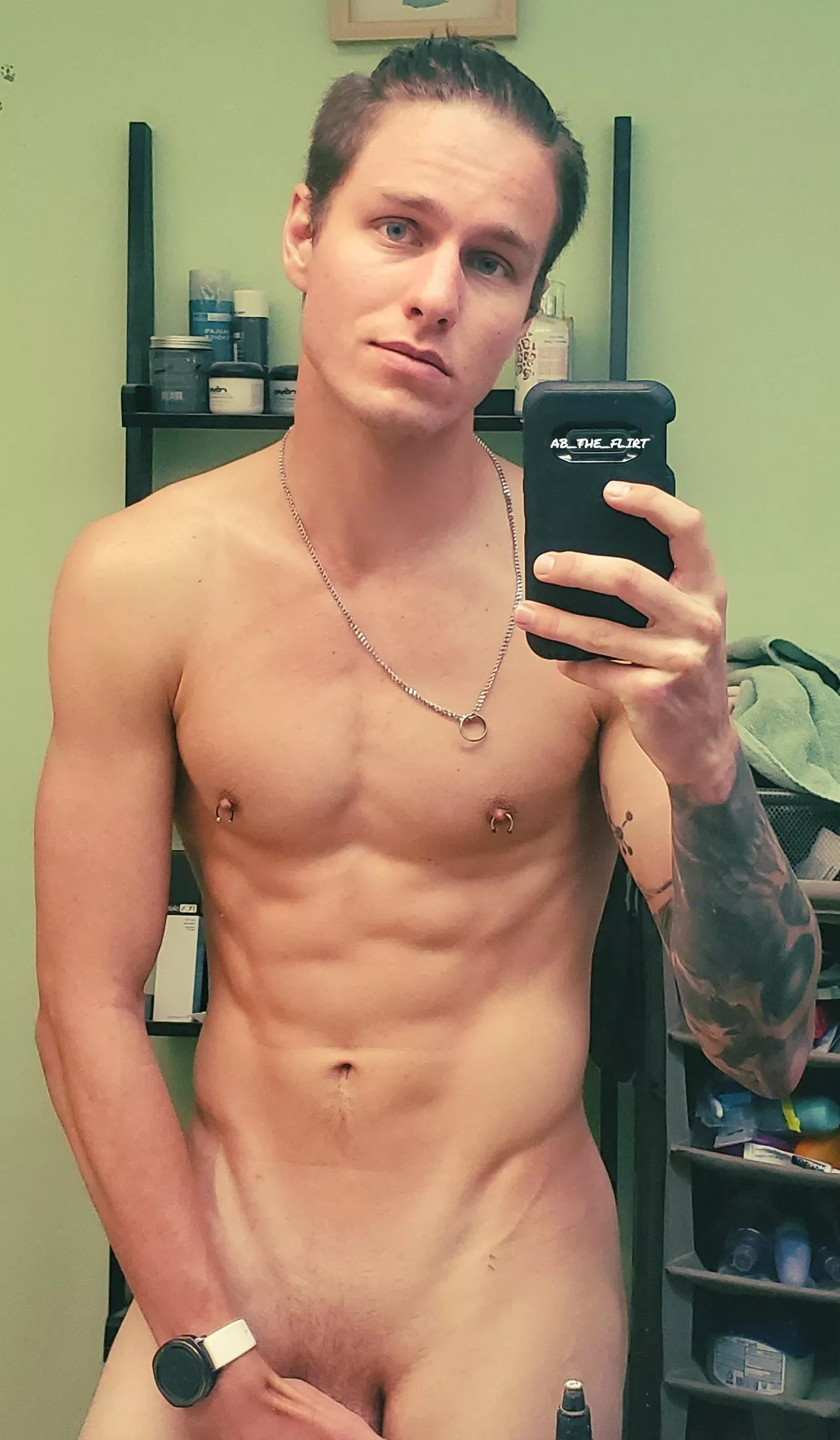 Play with my piercings right and I'll be yours Play with my piercings right and I'll be yours