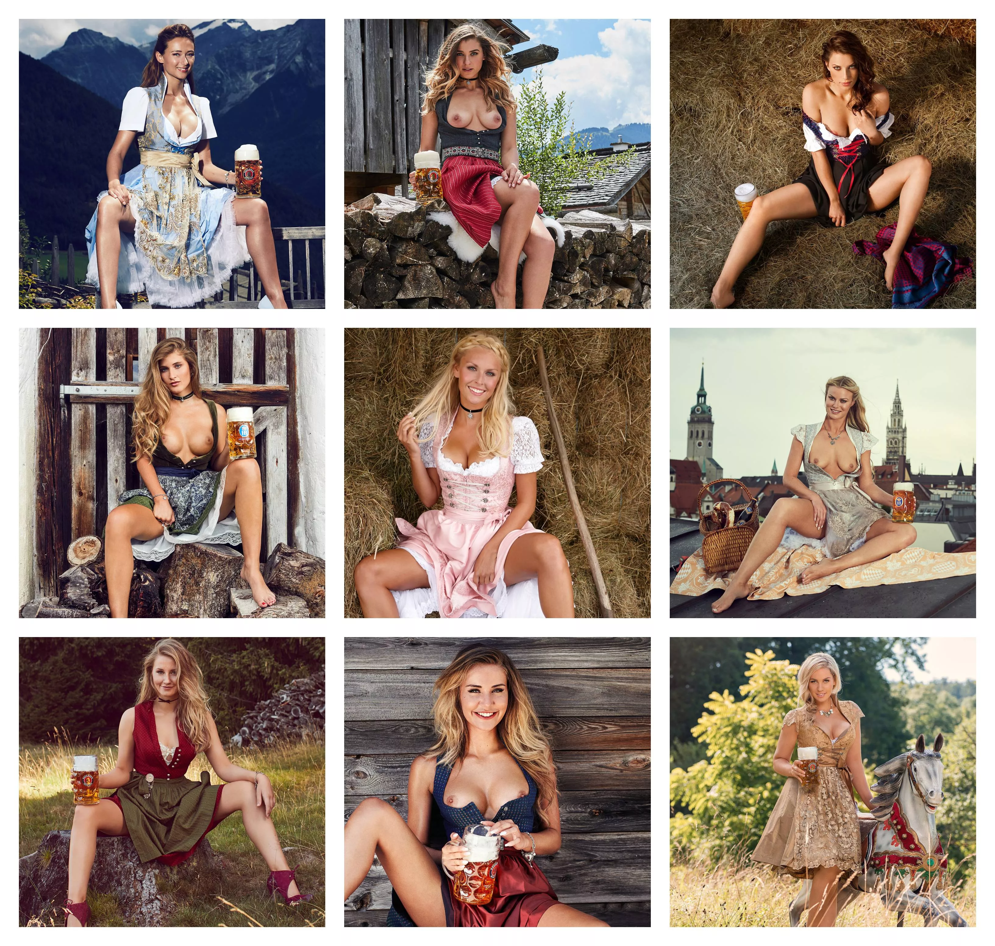 Playboy Germany Oktoberfest Dirndl Special Post Your Favorite In