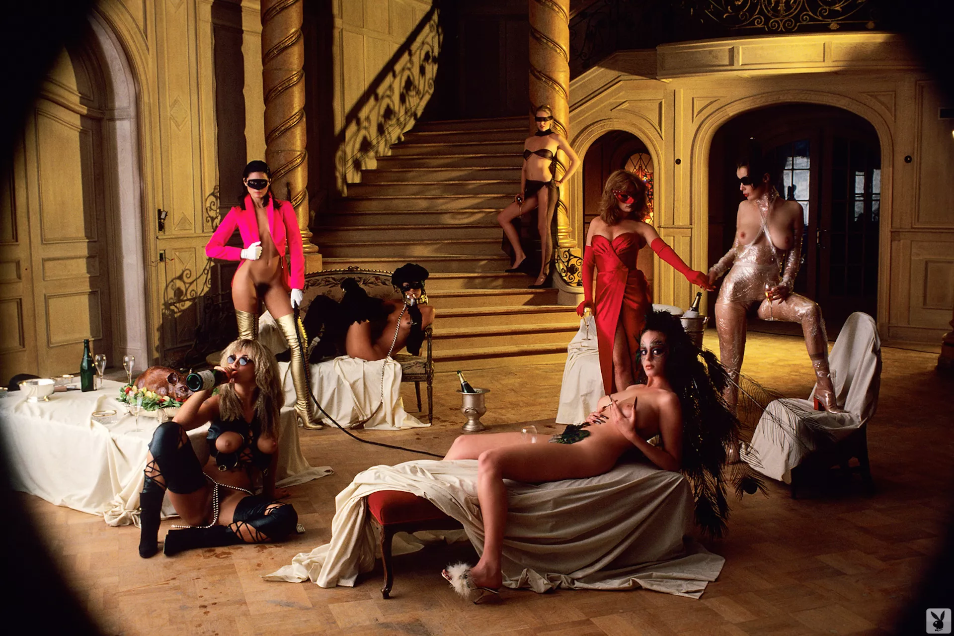 Playboy’s “Having a Masked Ball” (1977) (AIC)