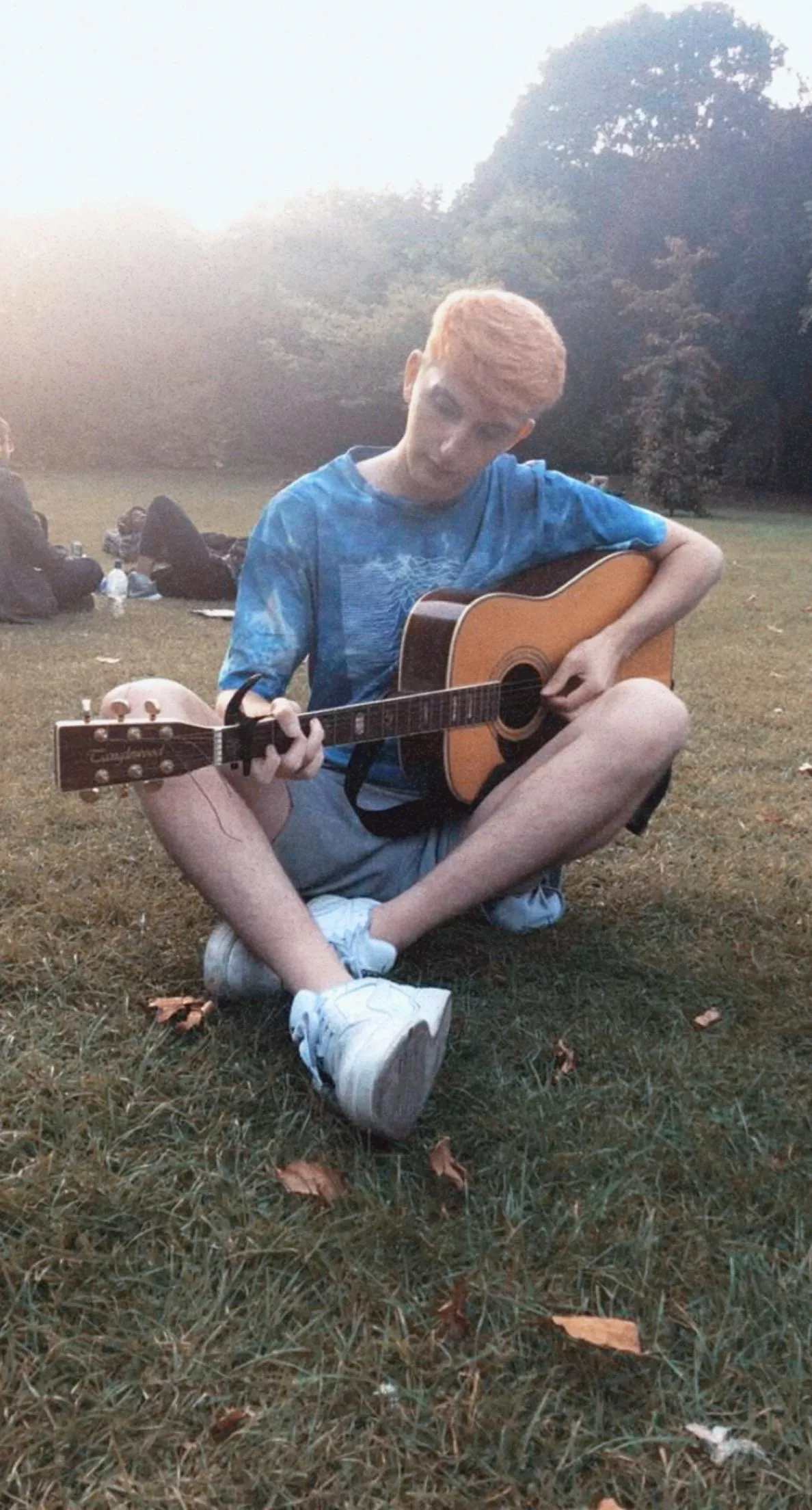 Played some songs in the park today 😅 Played some songs in the park today 😅
