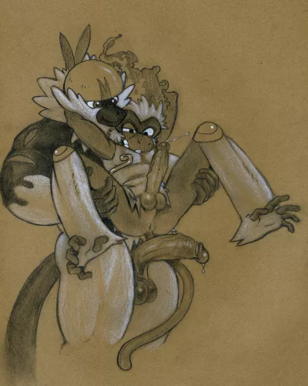 Playful Monkeys [Tush]