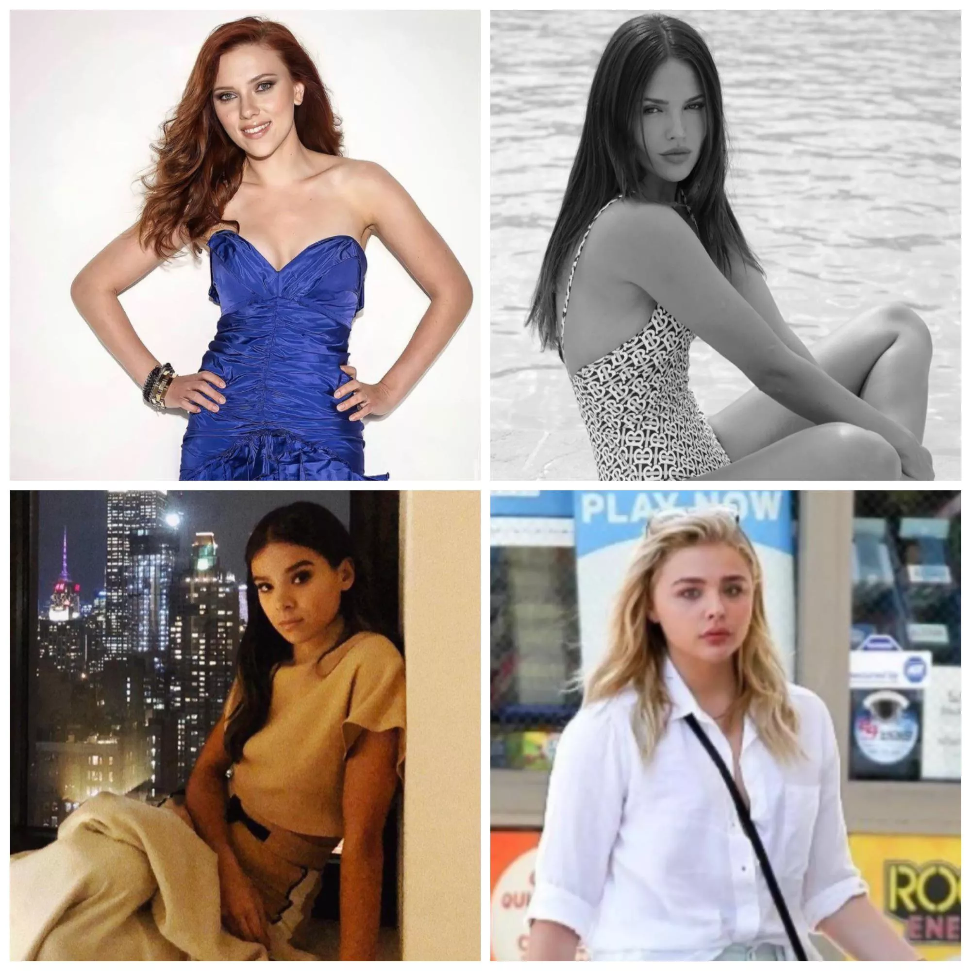 Playing as Scarlett Johansson, Eiza Gonzalez, Hailee Steinfeld, or Chloë Grace Moretz for people