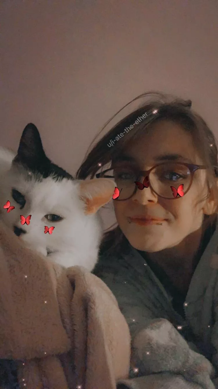 Playing with filters and Smirnoff looks so cute with them