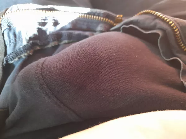 Playing with my bulge