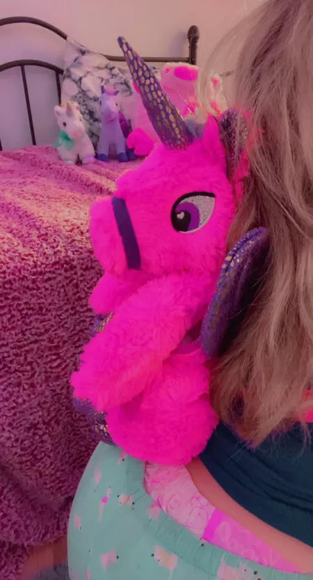 Playing with stuffies before bed π€