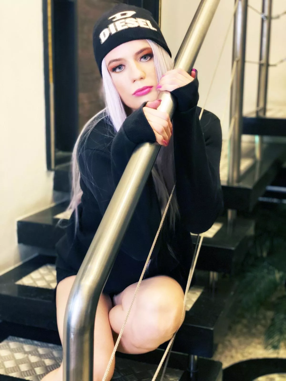 Please don't make me go up the stairs and change