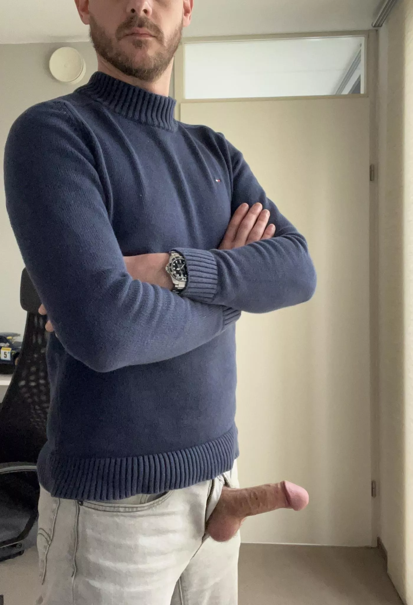 Please report to my home office, now