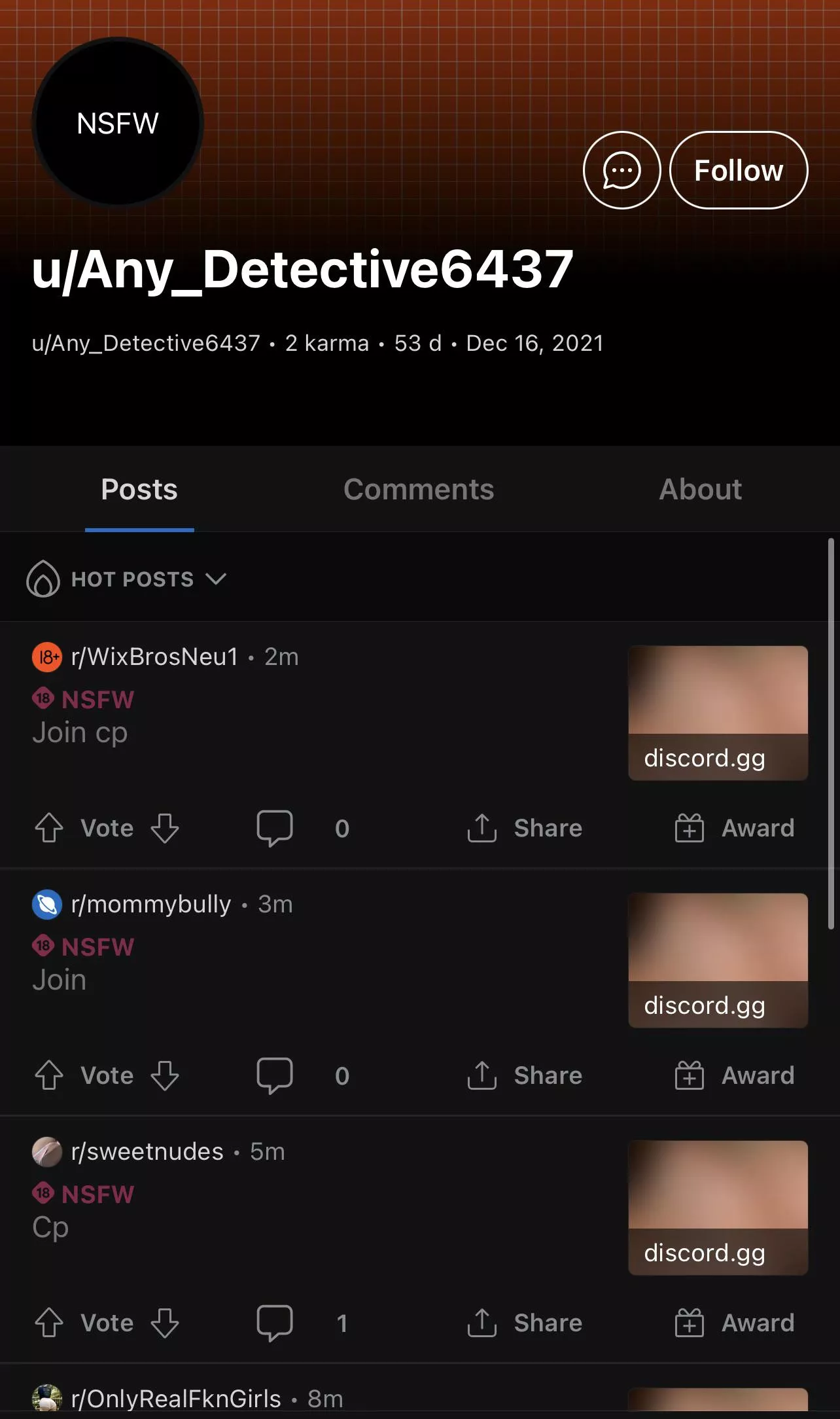 Please watch out for these user, who are sending leaks of CP group in Discord, please report this disgusting people Please watch out for these user, who are sending leaks of CP group in Discord, please report this disgusting people