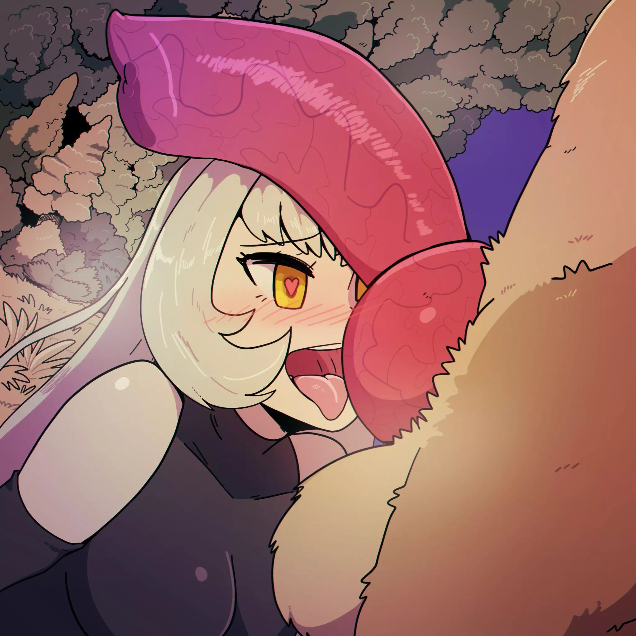 Pleasing a big good boy