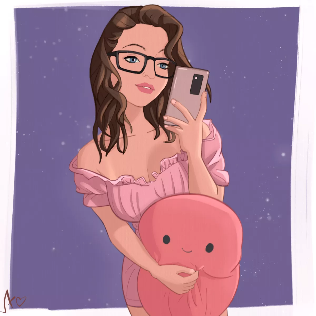 Plushie - Digital Art by Me.