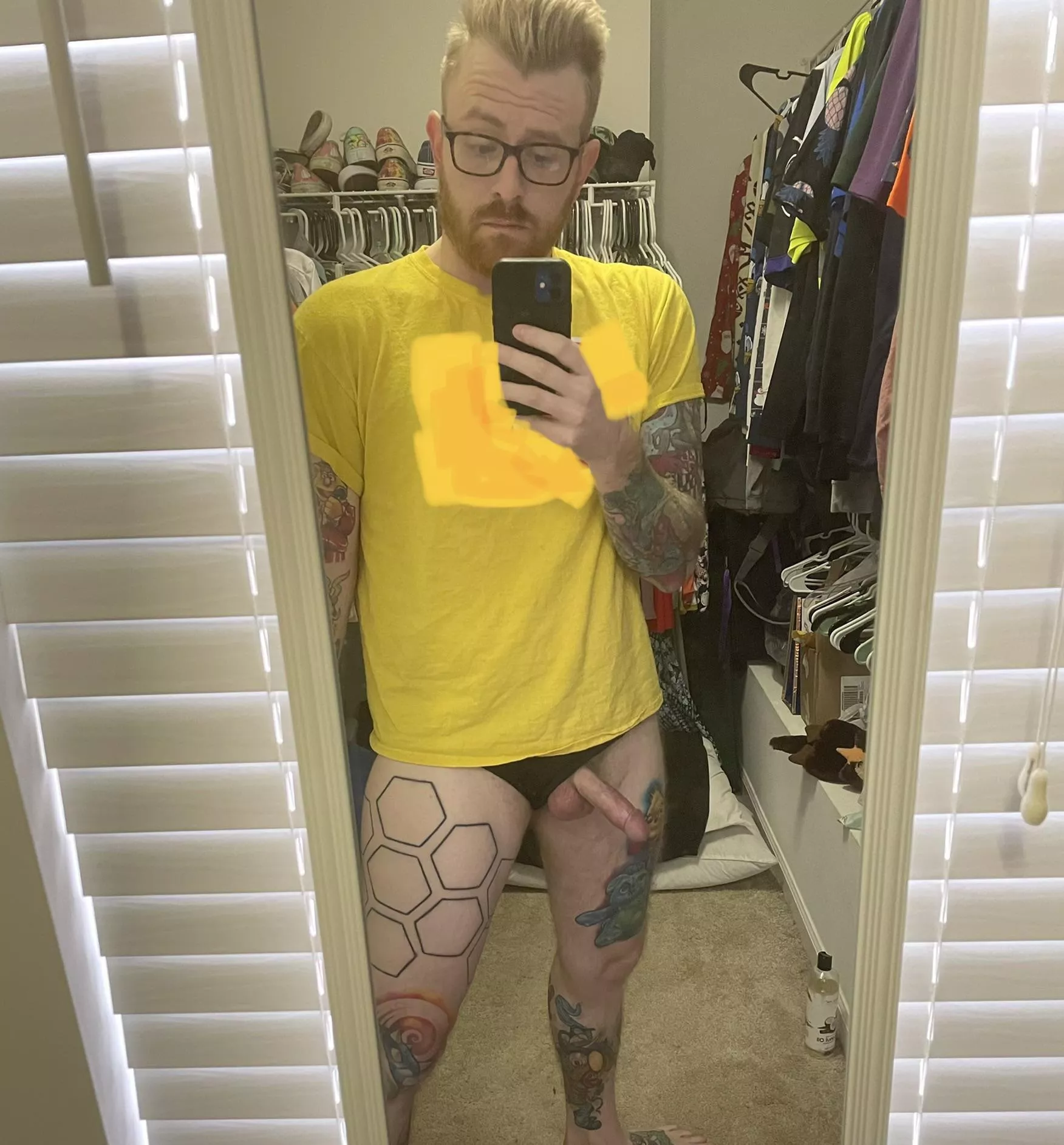 Popped out of my briefs. Oops. Popped out of my briefs. Oops.