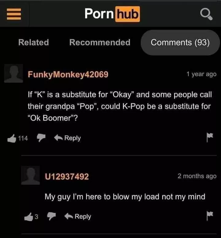 Pornhub is best at blowing everything