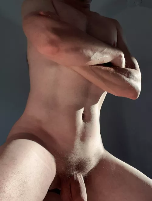 Posing with two lights