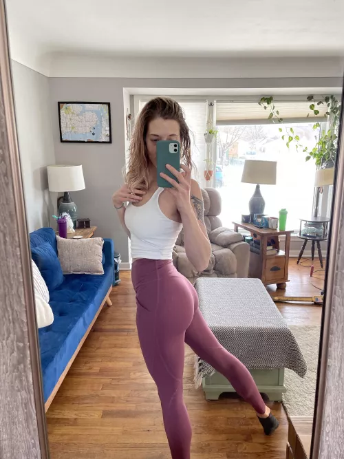 Post leg day at the gym