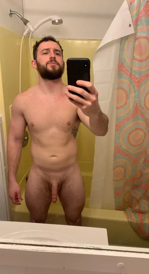 Post leg day. Come make me hard